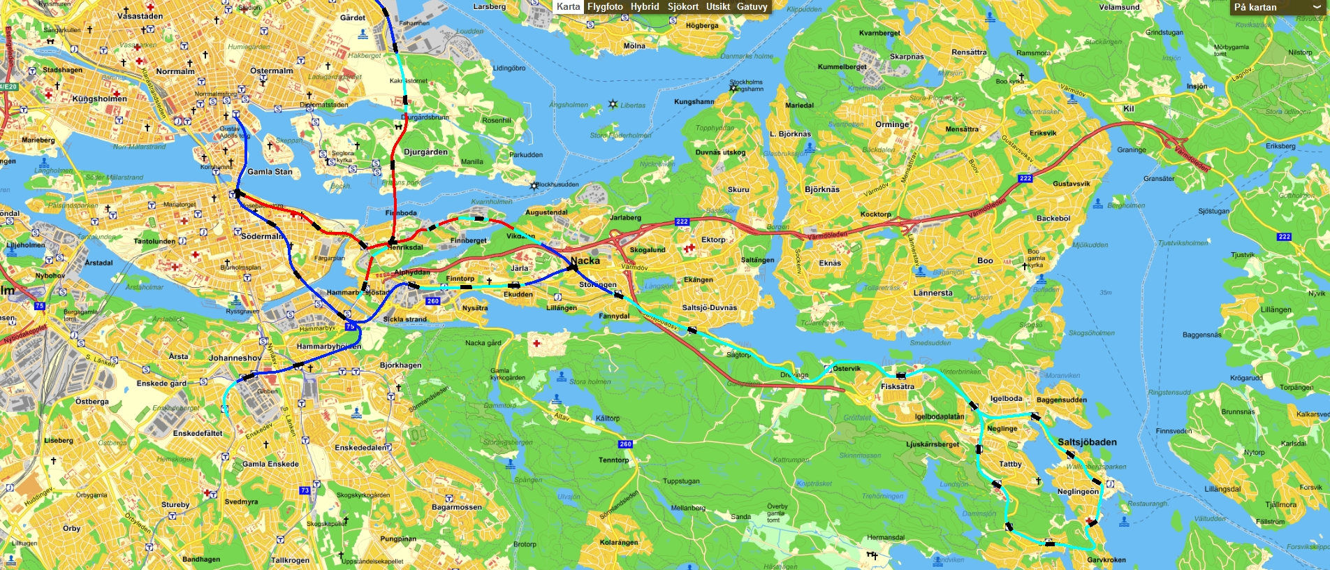 BREAKING NEWS: "Nu bygger vi blå linjen till Nacka"! - YIMBY Stockholm